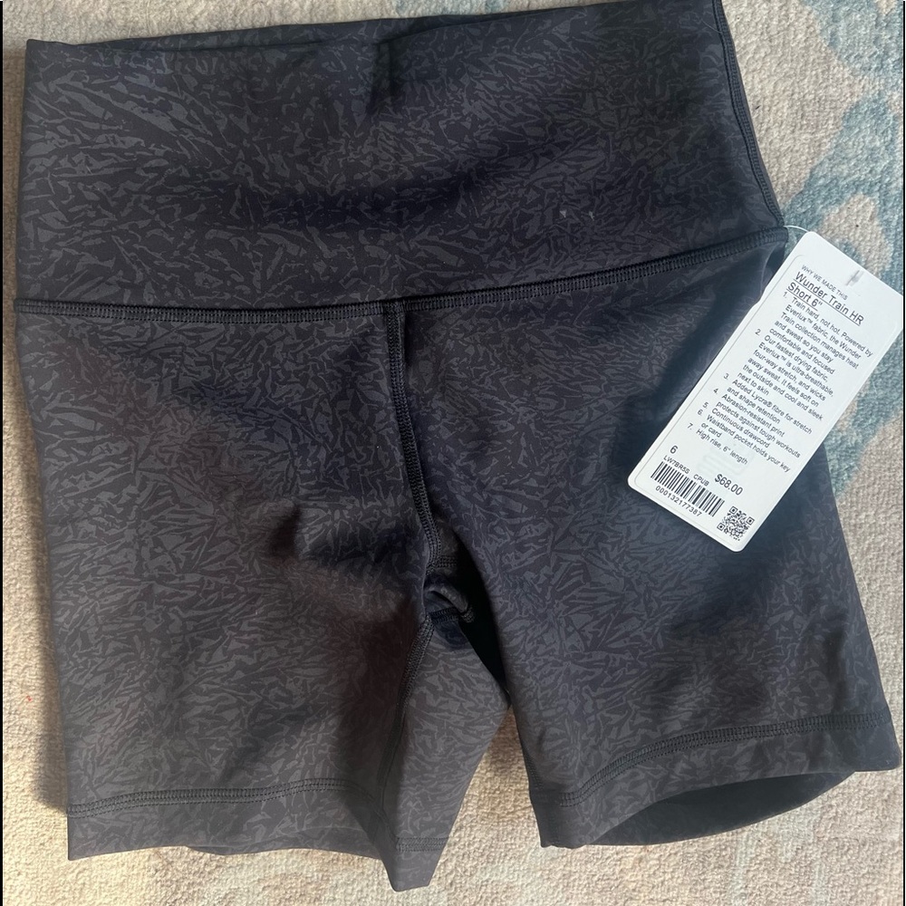 Lululemon Wunder Train Shorts 6”